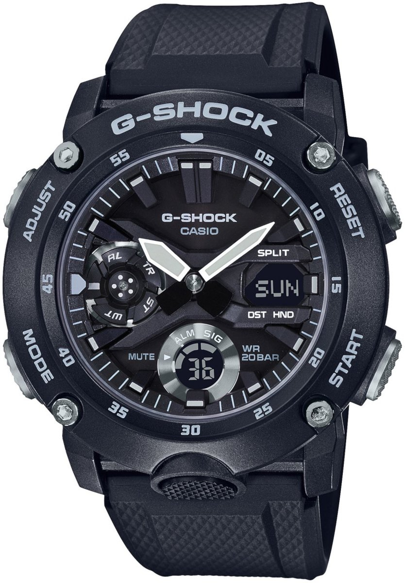 Casio G-Shock GA-2000S-1AER - Zwart - horloge