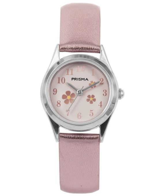 Prisma CW.152 Little Flower Pink Metallic - kinderhorloge